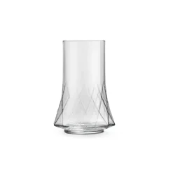 Portugese Tableware Tableware Brands^Set of 6 Geometric Glasses, 410ml