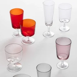Ichendorf Milano Table Setting|Drinking Glasses^Set of 6 Violet Stemmed Wine Glass