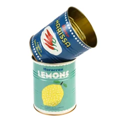 Rex London Tableware Brands^Set of 2 Lemon & Harissa Utensil Jars