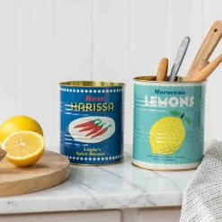 Rex London Tableware Brands^Set of 2 Lemon & Harissa Utensil Jars