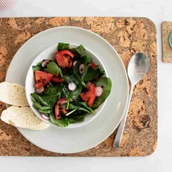 Liga Tableware Brands^Set of 4 Marbled Cork Rectangle Placemats, 40cm