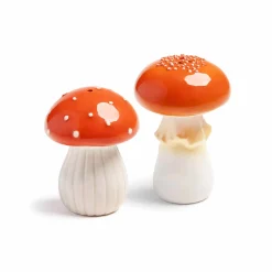 &Klevering Tableware Brands^Set of 2 Mushroom Salt and Pepper Shakers