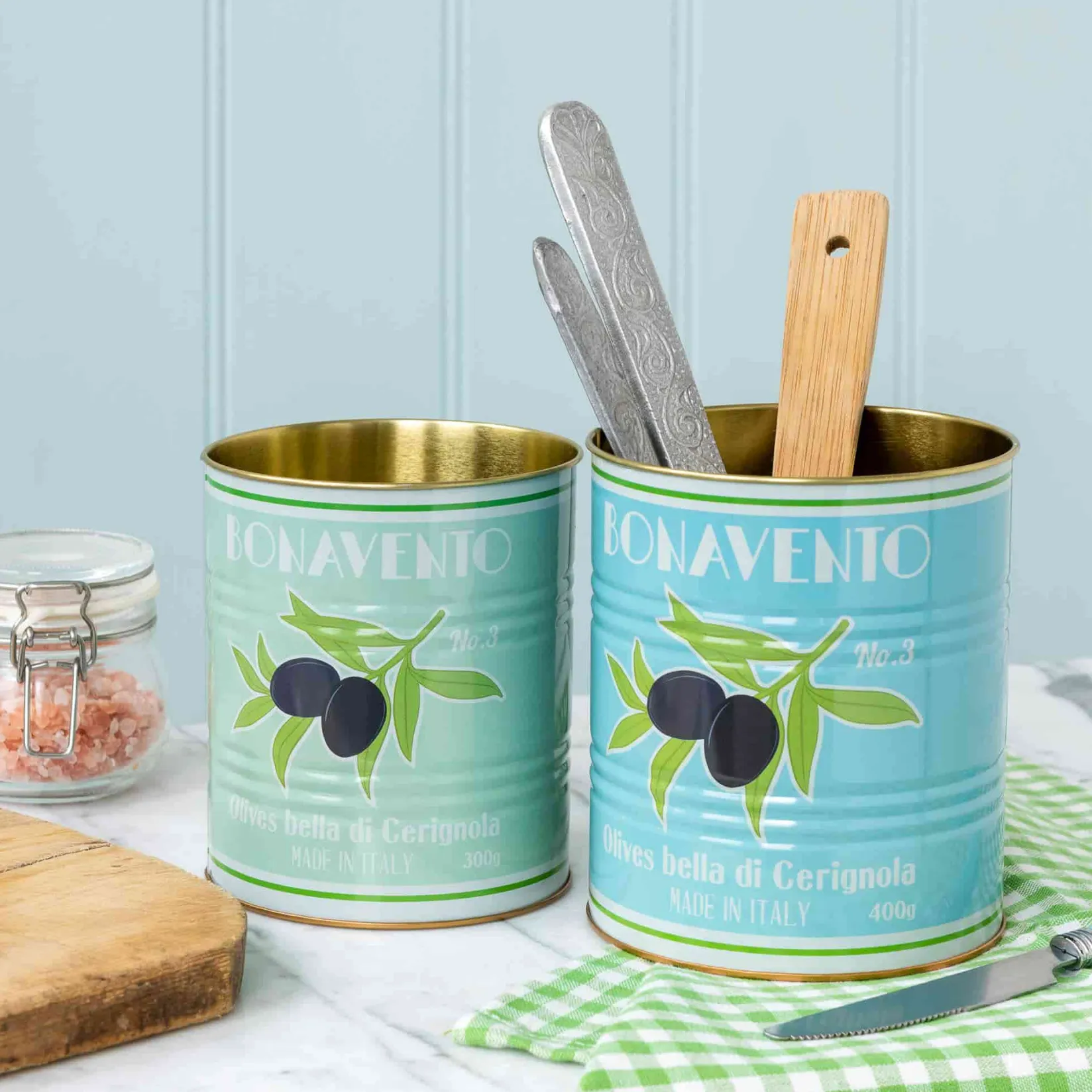 Rex London Tableware Brands^Set of 2 Olive Utensil Jars