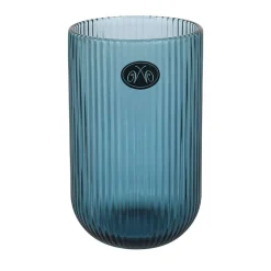 Bright Glassware Tableware Brands|Cocktail Making & Barware^Set of 6 Ribbed Blue Highball Glasses, 430ml