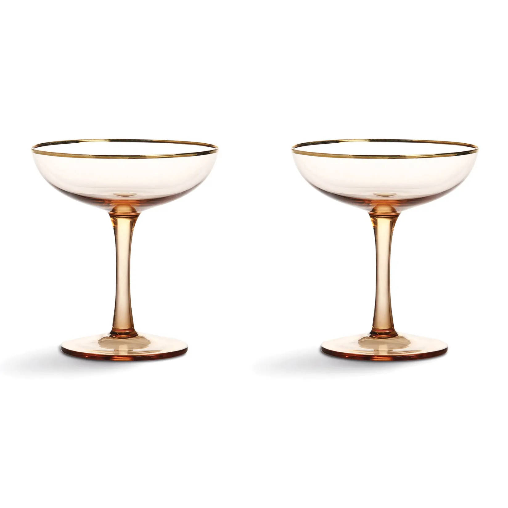 &Klevering Tableware Brands|Table Setting^Set of 2 Rose Coupe Glasses