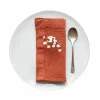 Linen Tales Table Setting|Kitchen Textiles & Clothing^Set of 2 Rust Linen Napkins