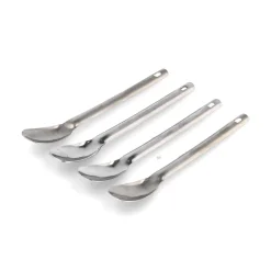 Le Brun Canape Supplies|Tableware Brands^Set of 100 Stainless Steel Canape Tasting Spoons