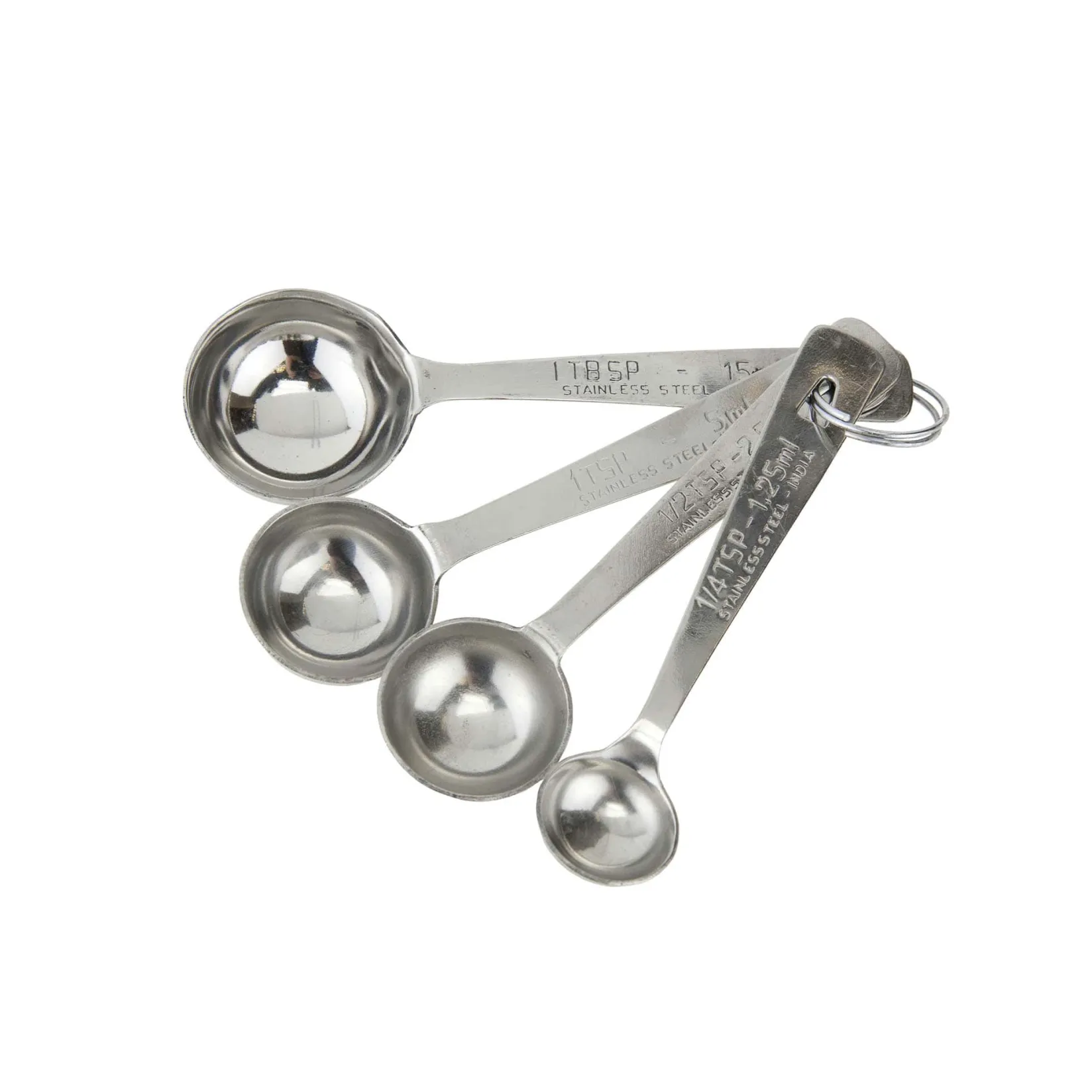 Apollo Baking Supplies & Equipment^Set of 4 Stainless Steel Measuring Spoons