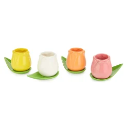 Balvi Tableware Brands^Set of 4 Tulip Espresso Cups, 100ml