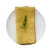 Linen Tales Table Setting|Kitchen Textiles & Clothing^Set of 2 Yellow Linen Napkins