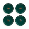 &Klevering Plates|Crockery & Dinnerware^Set of Four Woodland Animal Side Plates, 17cm