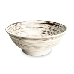 Kiji Stoneware & Ceramics Japanese Ingredients|Crockery & Dinnerware^Shiroi Maru Ramen Bowl, 22cm
