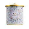 La Sablesienne Ingredients Brands|French Ingredients^Short Dated French Sable Biscuits in Sky Blue Floral Tin, 250g