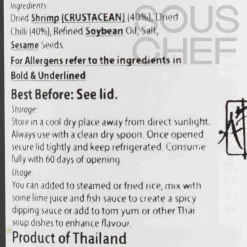 Mae Pranom Ingredients Brands|Southeast Asian Ingredients^Shrimp Flavour Crushed Chilli, 134g