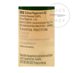 Interlink Ingredients Brands|Chinese Ingredients^Sichuan Peppercorn Oil - Prickly Oil, 210ml