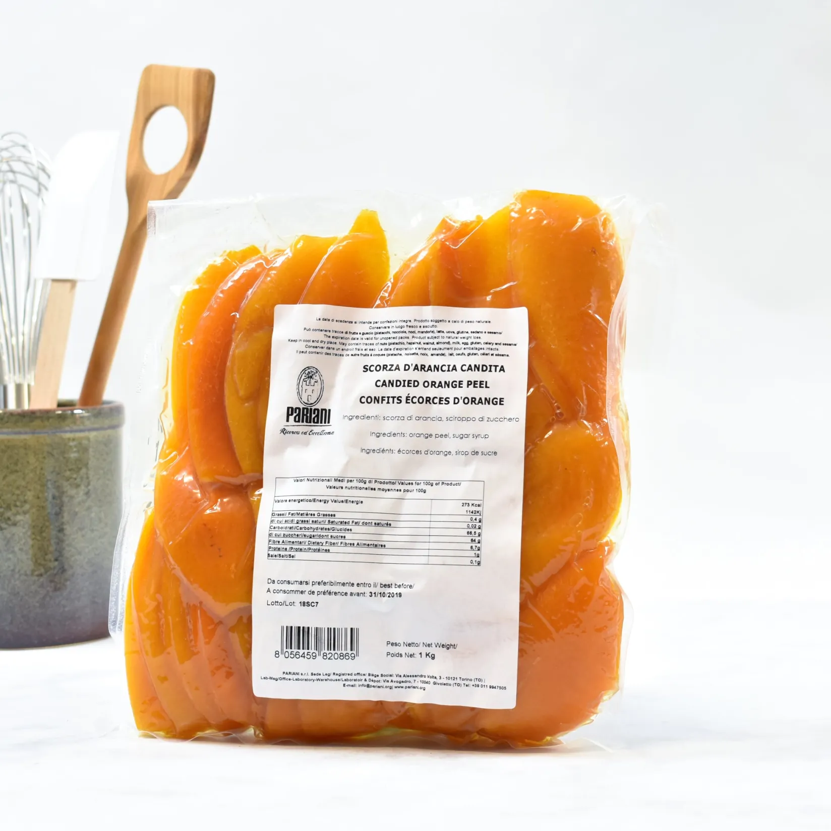 Pariani Ingredients Brands|Italian Ingredients^Sicilian Candied Orange Peel, 1kg