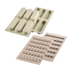 Silikomart Italian Ingredients|Baking Supplies & Equipment^Chic Eclair Silicone Mould