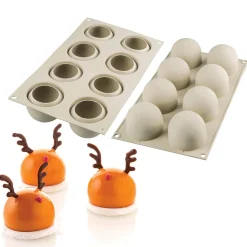 Silikomart Italian Ingredients|Baking Supplies & Equipment^Dolce Tartufo Silicone Dessert Mould