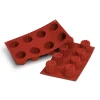 Silikomart Italian Ingredients|Baking Supplies & Equipment^Silicone Canele Mould, 8 Caneles