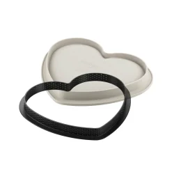 Silikomart Italian Ingredients|Baking Supplies & Equipment^Silicone Heart Tarte Kit, 20cm