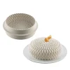 Silikomart Italian Ingredients|Baking Supplies & Equipment^Silicone Honore Textured Cake Mould, 19.5cm