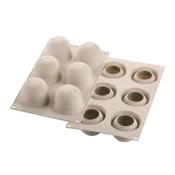 Silikomart Italian Ingredients|Baking Supplies & Equipment^Silicone Peach Dessert Mould, 118ml