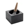 Skeppshult Table Setting|Kitchen Tools & Utensils^Contemporary Cast Iron & Walnut Pestle & Mortar