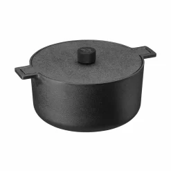 Skeppshult Pots & Pans^Noir Cast Iron Dutch Oven, 5 Litre