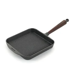 Skeppshult Serveware|Pots & Pans^Traditional Cast Iron Square Grill Pan, 25cm
