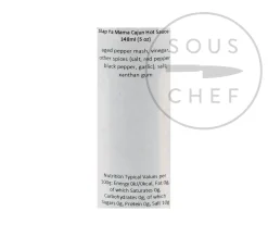 Slap Ya Mama Ingredients Brands|American Ingredients^Cajun Hot Sauce, 148ml