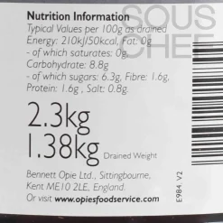 Opies Ingredients Brands|Vegetables^Sliced Beetroot in Vinegar, 2.3kg