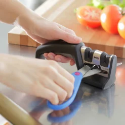 Smith's Kitchen Knives^Pull-Thru Knife & Scissor Sharpener