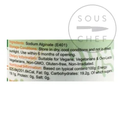 Special Ingredients Ingredients Brands|Baking Ingredients^Sodium Alginate, 100g