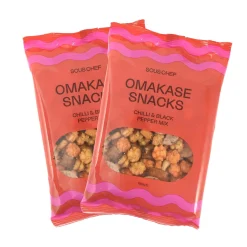 Sous Chef Snacks|Ingredients Brands^Omakase Snacks - Black Pepper & Chilli, 150g