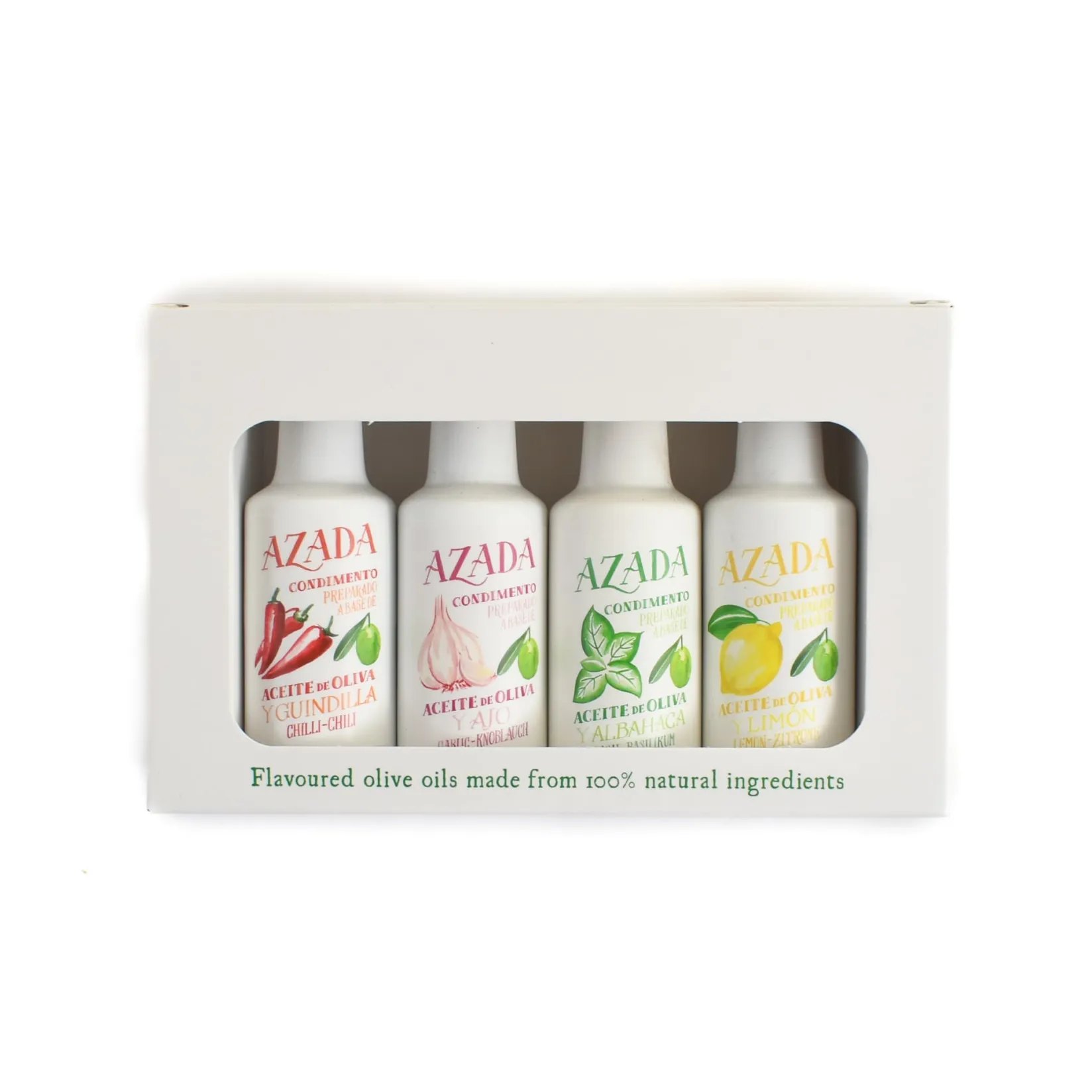 Delicioso Ingredients Brands|Spanish Ingredients^Spanish Flavoured Olive Oil Set, 20ml x 4