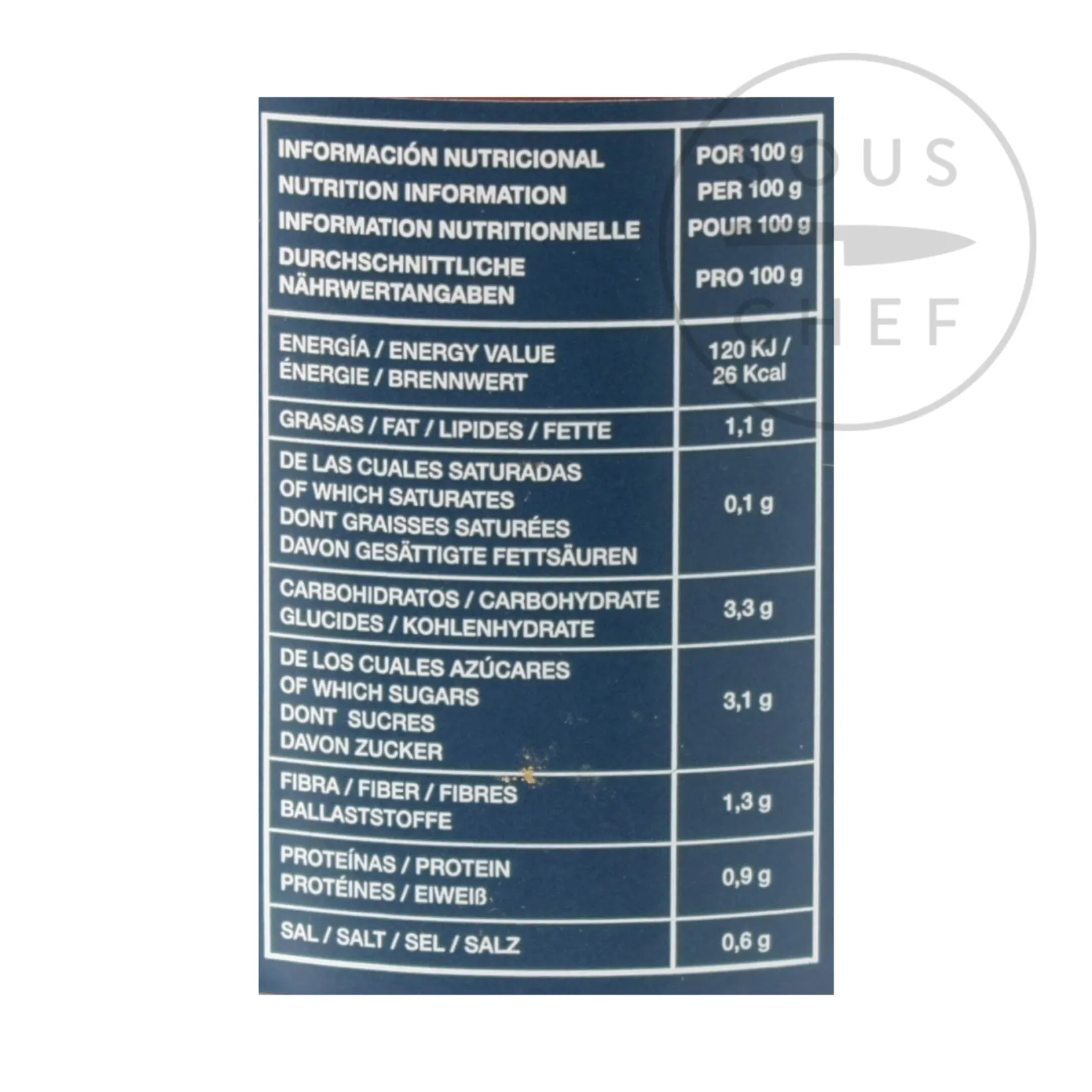 Garden Delights Ingredients Brands|Spanish Ingredients^Spanish Gazpacho, 490g