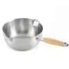 Yoshikawa Japanese Ingredients|Pots & Pans^Stainless Steel Aikata Sauce Pan, 20cm