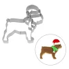 Birkmann Baking Supplies & Equipment^Stainless Steel Christmas Mastiff Cookie Cutter, 6cm
