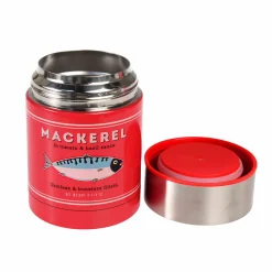Rex London Tableware Brands^Stainless Steel Mackerel Food Flask, 450ml