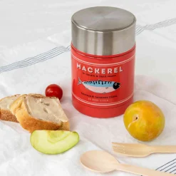 Rex London Tableware Brands^Stainless Steel Mackerel Food Flask, 450ml