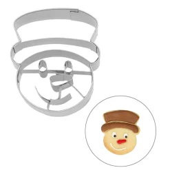 Birkmann Baking Supplies & Equipment^Stainless Steel Snowman Head Cookie Cutter, 6cm