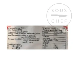 Zheng Feng Herbs & Spices|Ingredients Brands^Star Anise, 50g