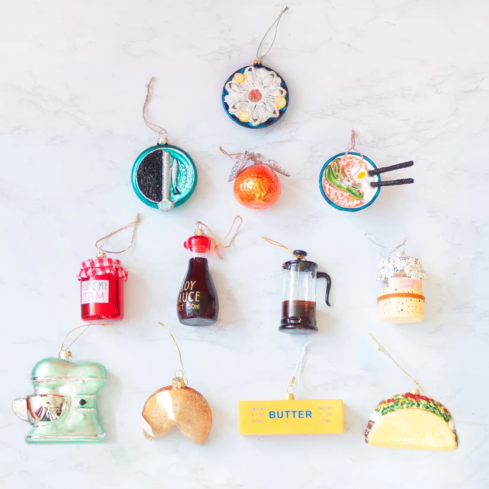 Cody Foster Tableware Brands^Stick Of Butter Bauble Tree Decoration
