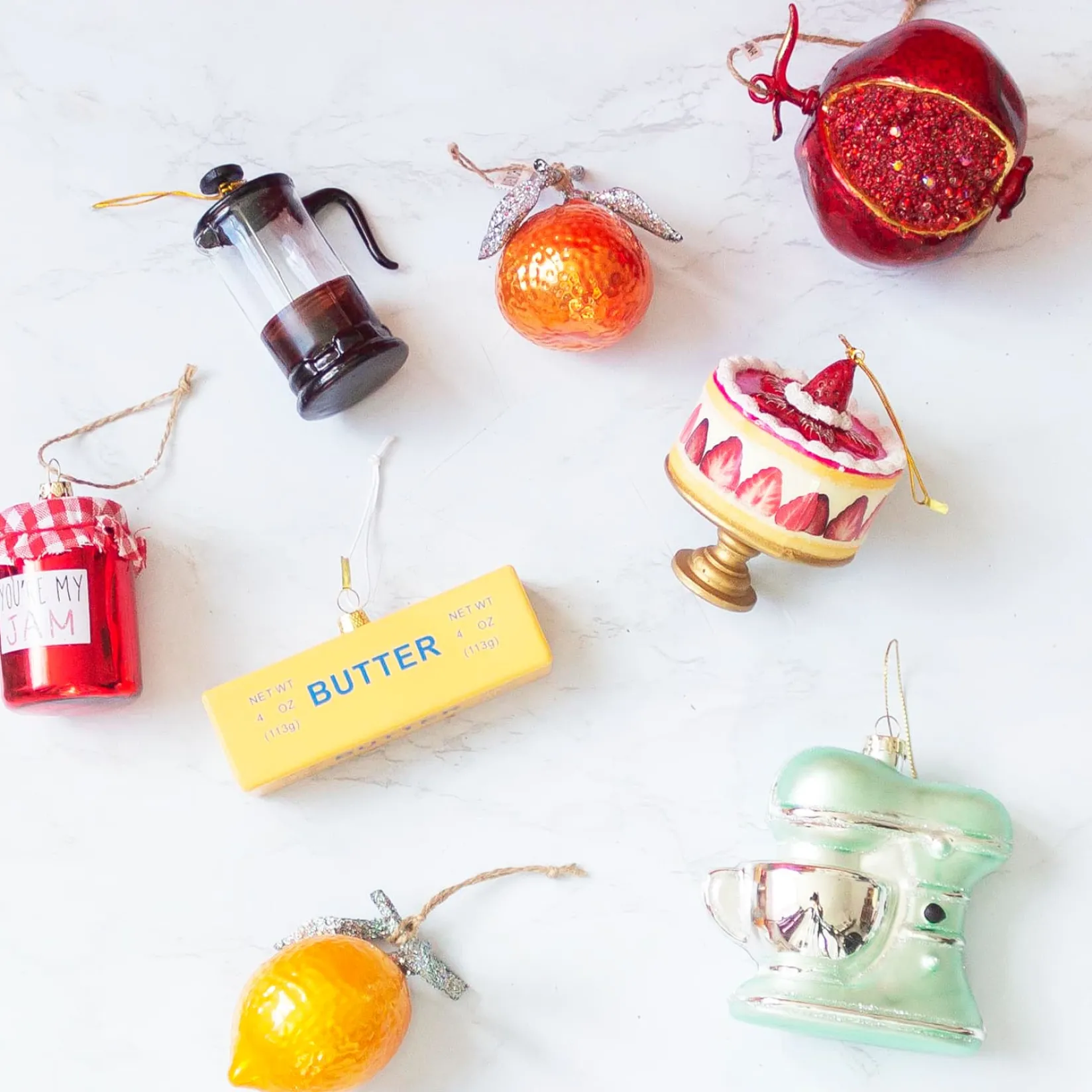 Cody Foster Tableware Brands^Stick Of Butter Bauble Tree Decoration