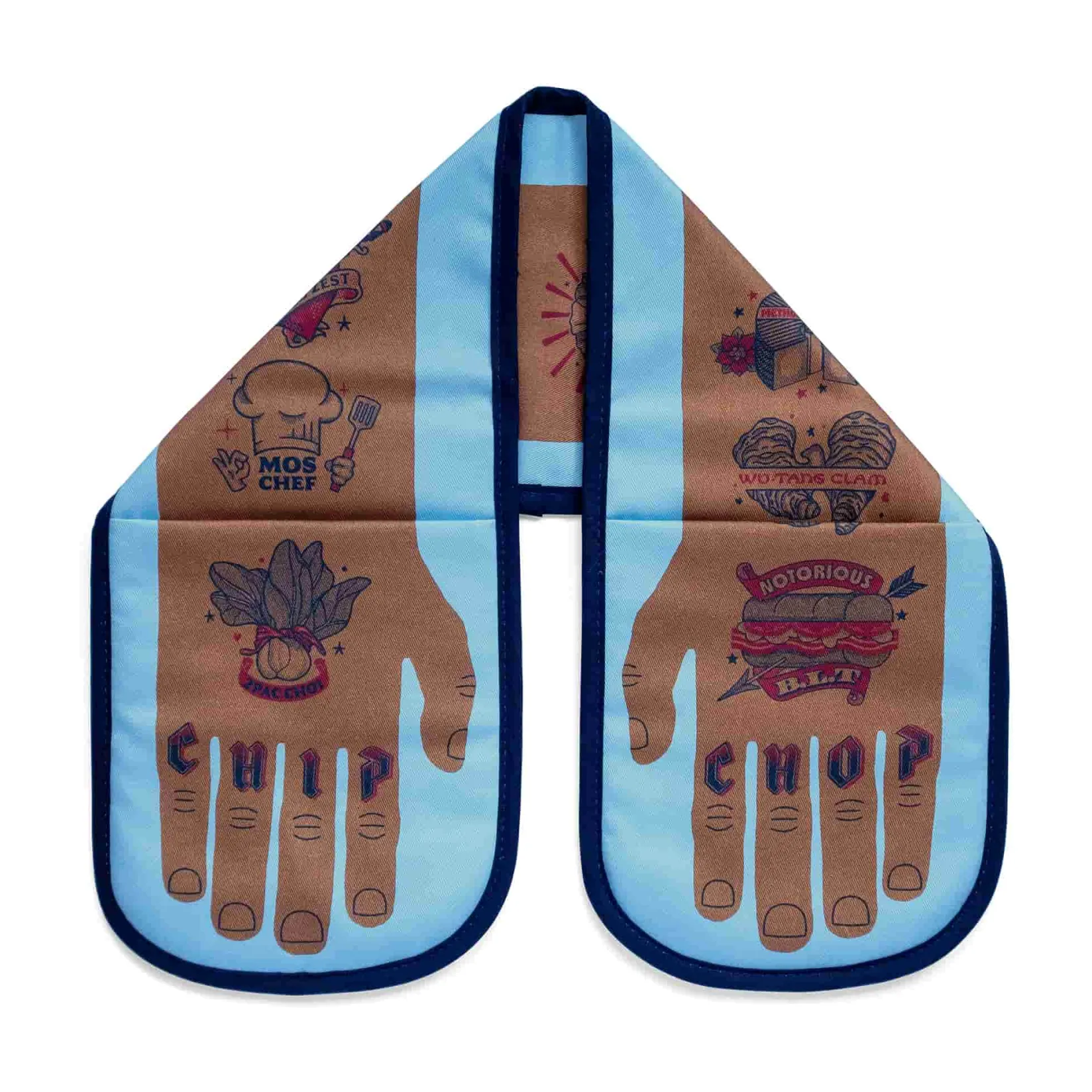 Stuart Gardiner Kitchen Textiles & Clothing^Chip Chop Double Oven Glove