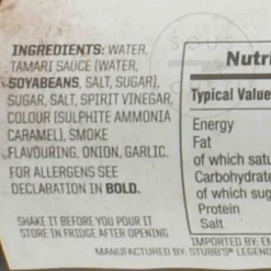 Stubb'S Ingredients Brands|American Ingredients^Stubbs Hickory Liquid Smoke, 148ml