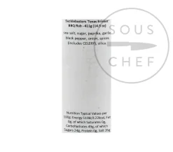 Sucklebusters Ingredients Brands|American Ingredients^Texas Brisket BBQ Rub, 340g