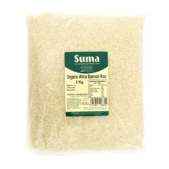 Suma Ingredients Brands|Indian Ingredients^Organic White Basmati Rice, 3kg