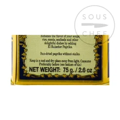 El Ruisenor Ingredients Brands|Spanish Ingredients^Sundried Paprika D.O. Murcia Picante, 75g
