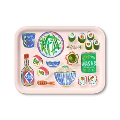 Jamida Tableware Brands^Sushi Design Rectangle Serving Tray, 27x20cm